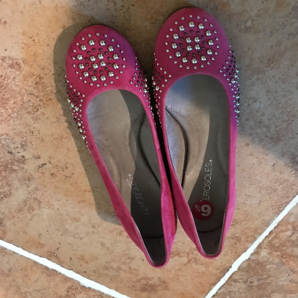 Pink Aerosoles flats